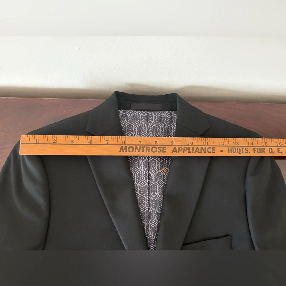TALLIA Kids Black Blazer Size 14 Boys